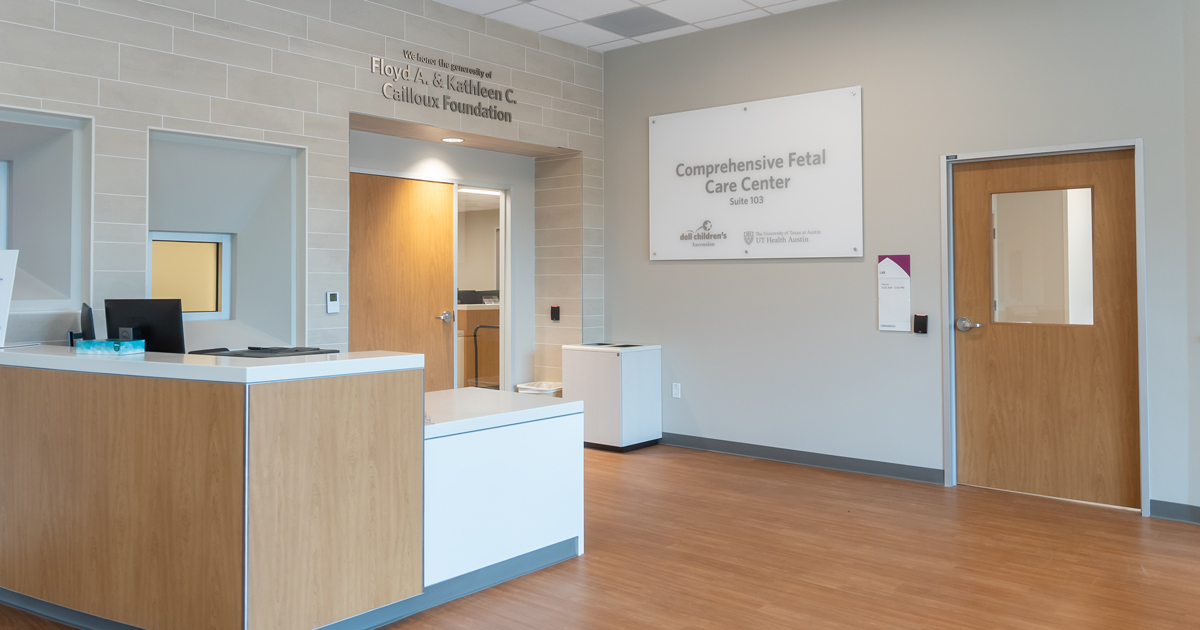 Comprehensive Fetal Care Center Interior